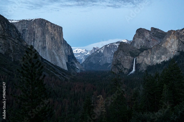 Obraz Yosemite Valley Waterfall