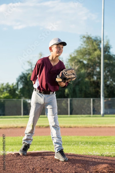 Fototapeta Ready to Pitch