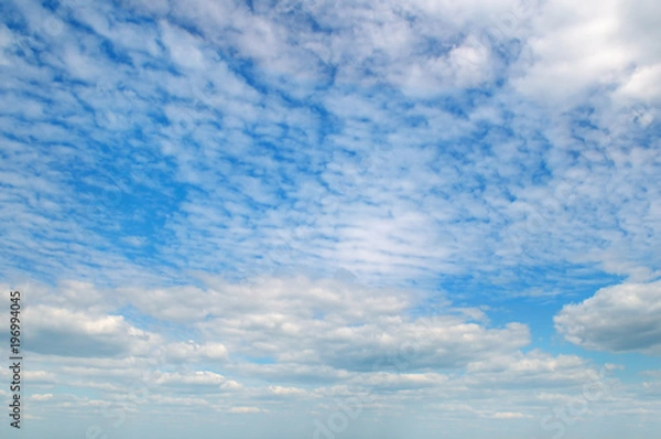 Obraz Light clouds in the blue sky