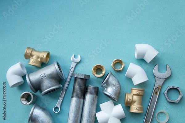 Obraz Various plumbers tools