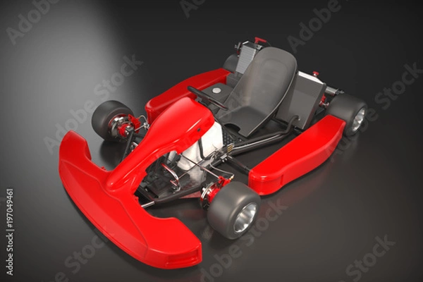 Obraz karting