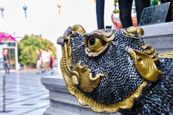 Obraz Statue in Wat Doi Suthep