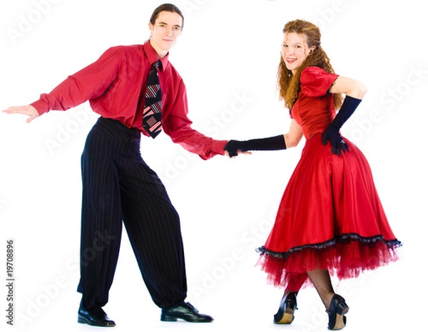 Obraz Swing dancers