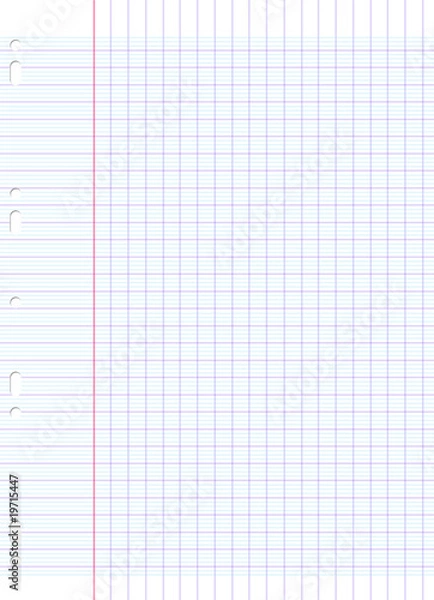 Obraz Arkusz Notatnika