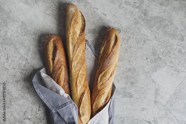 Obraz Chleb Bagietkowy