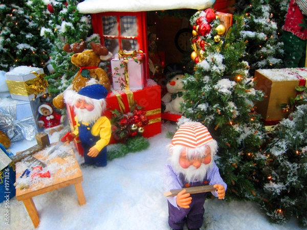 Obraz santa's workers