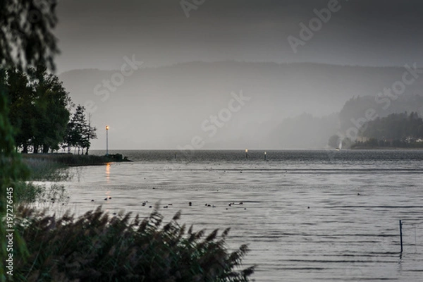 Fototapeta A thunderstorm is emerging