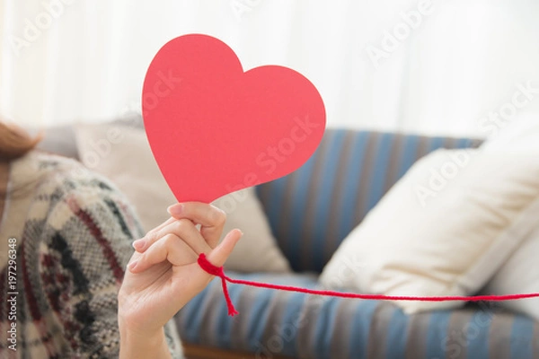 Obraz リビング・女性