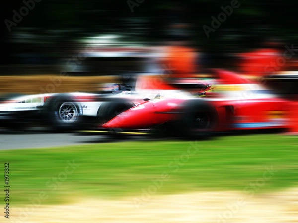 Obraz samochody wyścigowe
