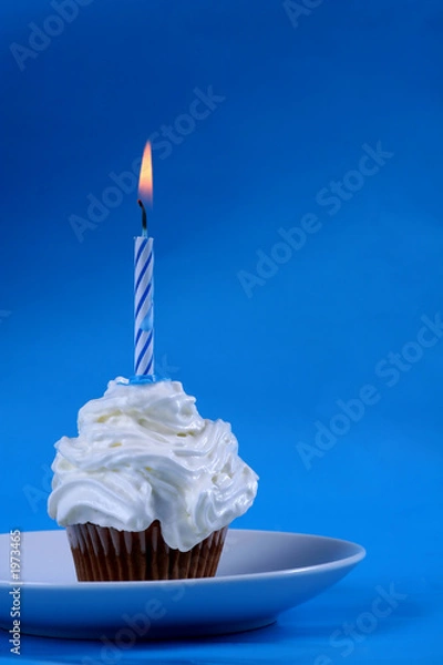 Obraz birthday cupcake