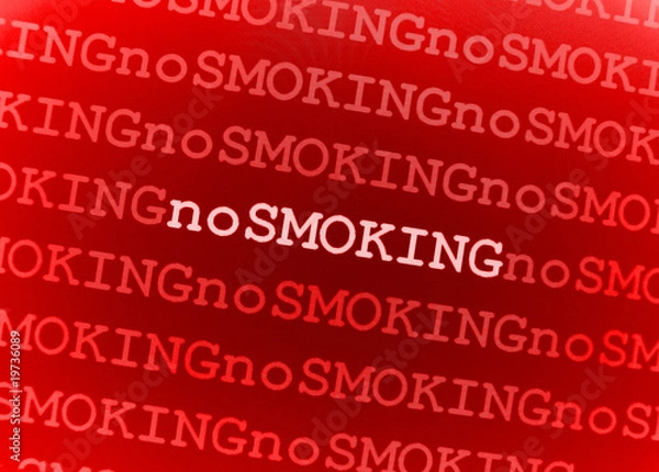 Fototapeta No Smoking Warning