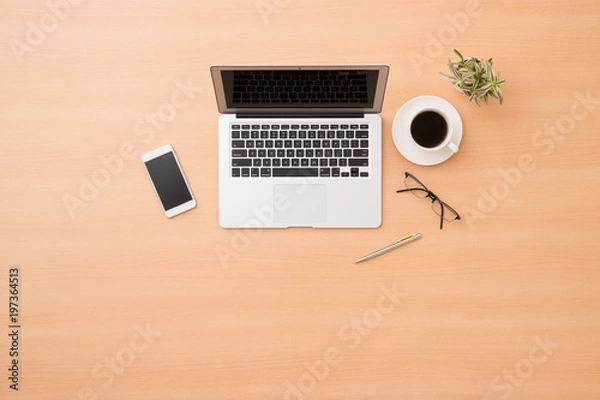 Fototapeta オフィス〜パソコン