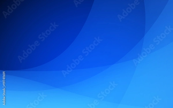 Obraz Abstract blue background. Vector Illustration