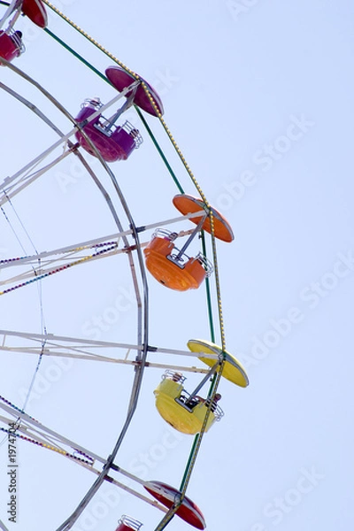 Fototapeta midway ride