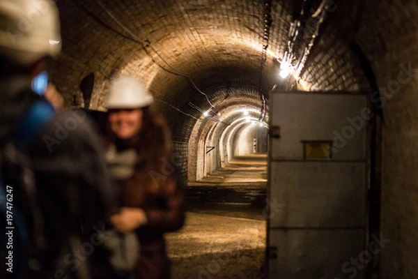 Fototapeta underground shelter