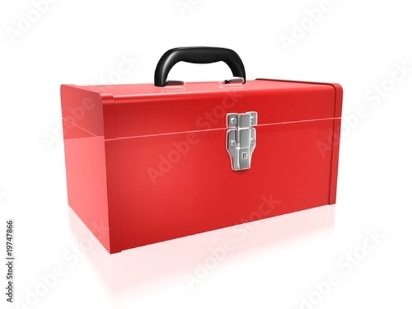 Obraz red toolbox