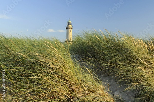 Fototapeta Leuchtturm Warnemünde