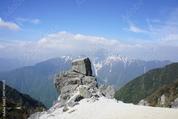 Obraz 鳳凰三山　山頂