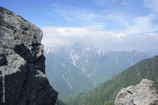 Obraz 鳳凰三山　山頂