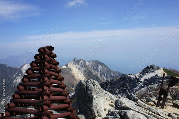 Obraz 鳳凰三山　山頂