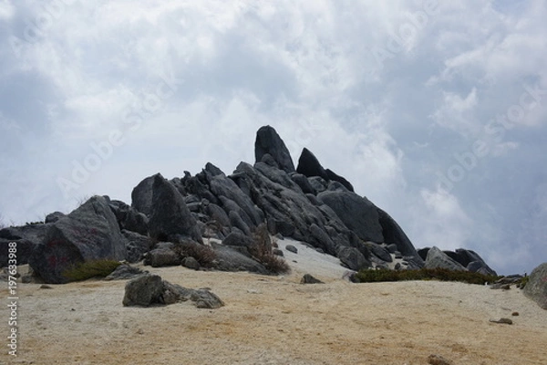 Obraz 鳳凰三山　山頂