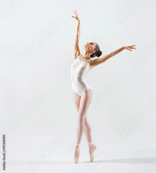 Obraz Ballerina (on grey version)