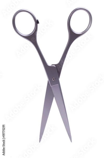 Obraz scissors isolated on white