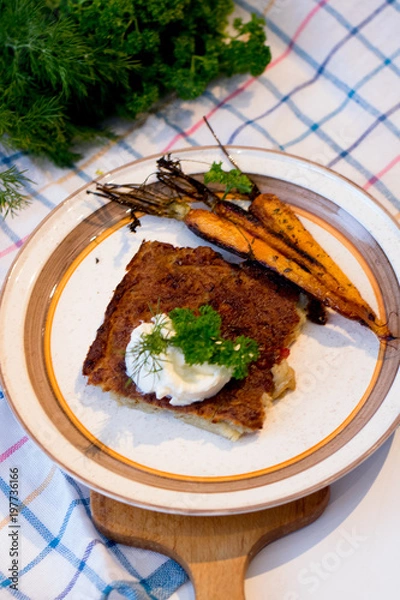 Fototapeta babka ziemniaczana