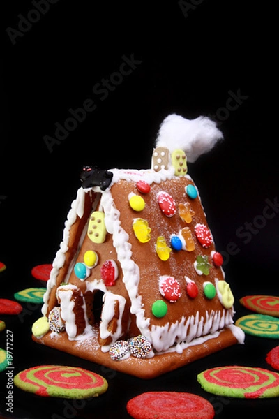 Fototapeta gingerbread house