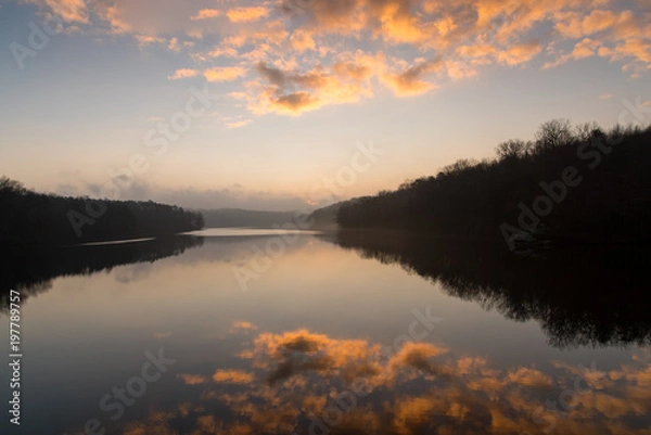 Fototapeta Water Reflection Sunrise