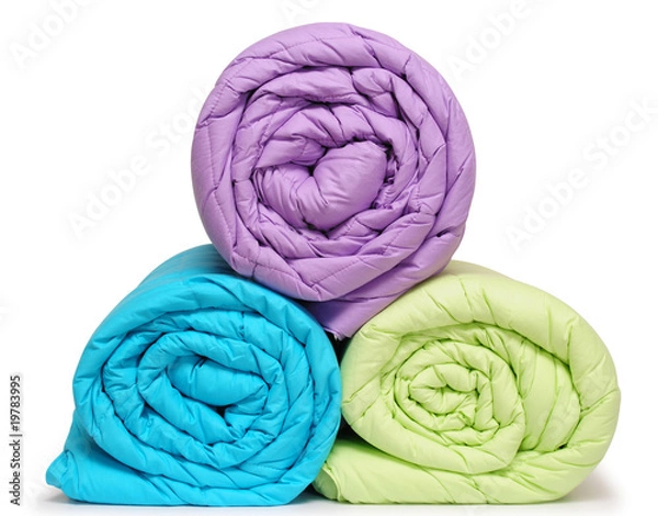 Obraz Duvet roll. Isolated