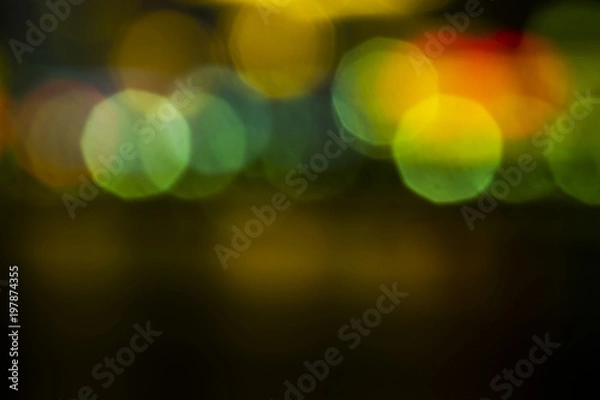Fototapeta Beautiful background pattern, colored light spots