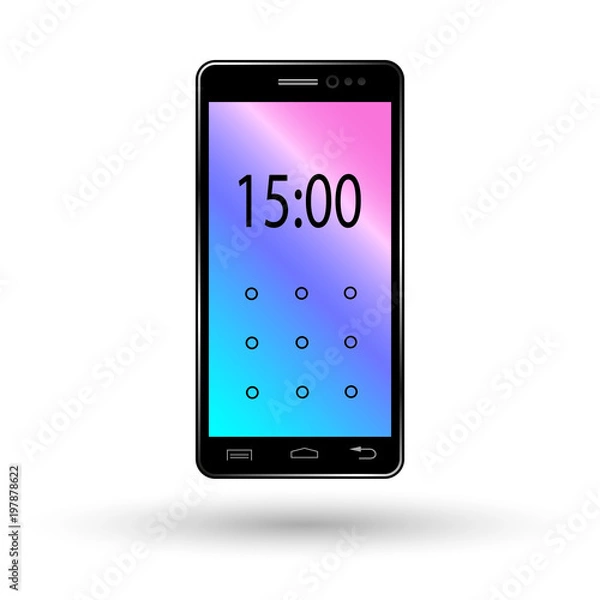 Fototapeta Mobile phone