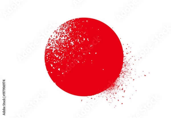 Obraz 曙　イラスト　ブラシ