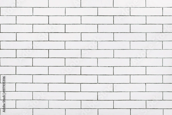 Obraz Tło białe płytki ceramiczne ścienne