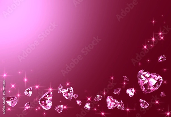 Obraz ダイヤモンドの背景