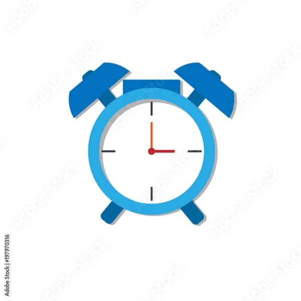 Obraz Clock Icon Flat Design
