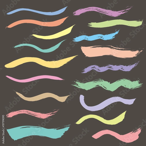 Obraz 筆で描いた線