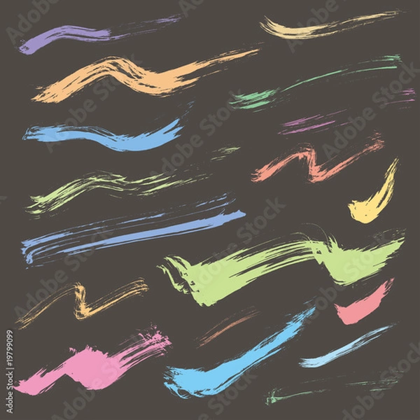 Obraz 筆で描いた線