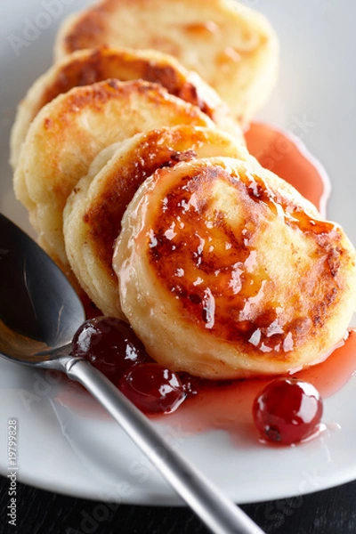 Fototapeta Curd pancakes
