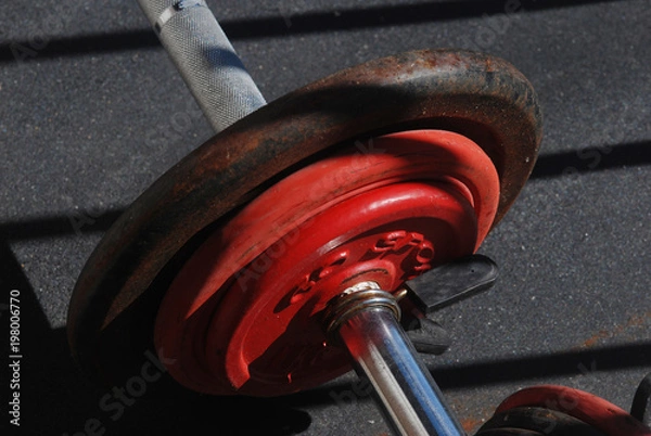 Obraz Zamknij hantle