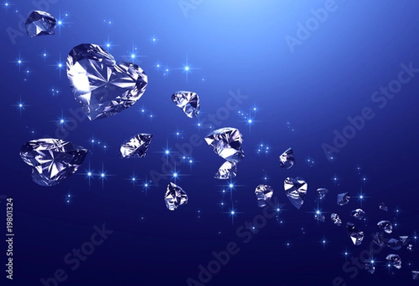 Fototapeta ダイヤモンドの背景