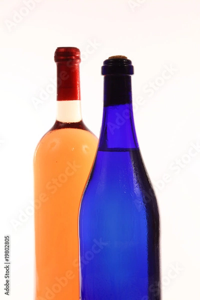 Obraz bunte Flaschen