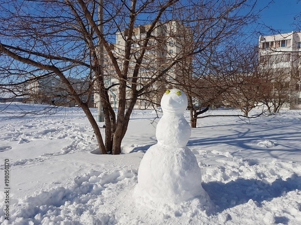 Obraz Снеговик