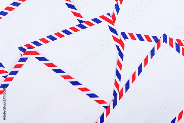 Fototapeta airmail envelope