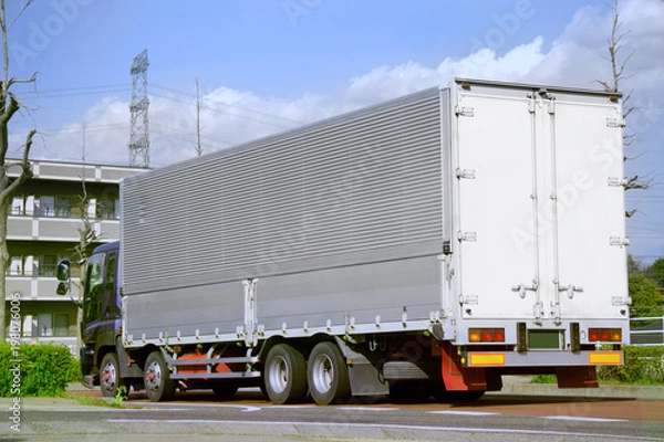 Fototapeta 大型輸送トラック