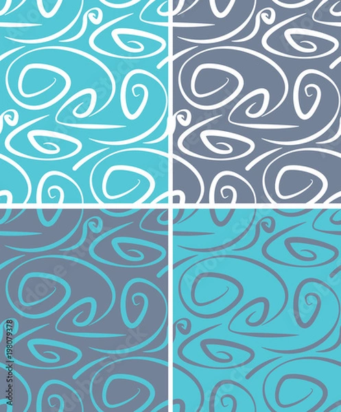 Fototapeta Abstract Vector Seamless Pattern