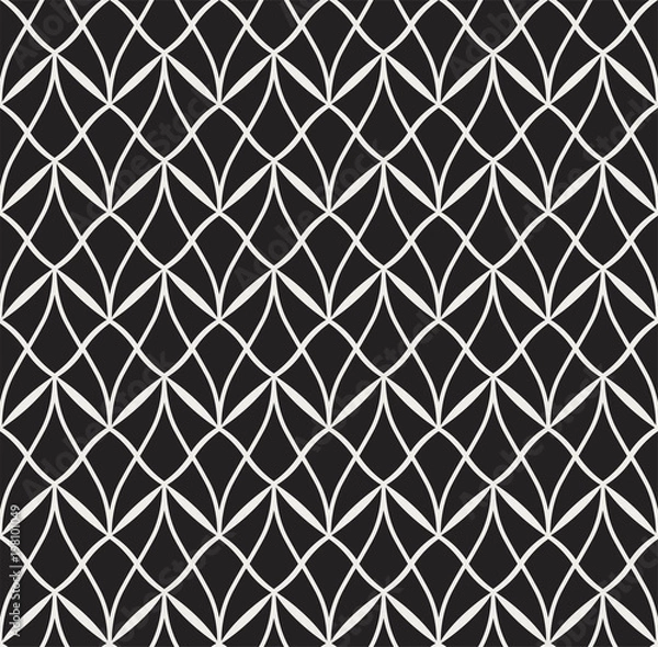 Fototapeta Seamless Art Deco Pattern. Stylish antique background.
