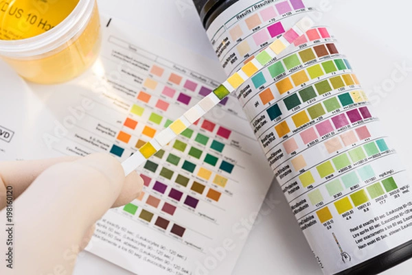 Obraz Urinteststreifen