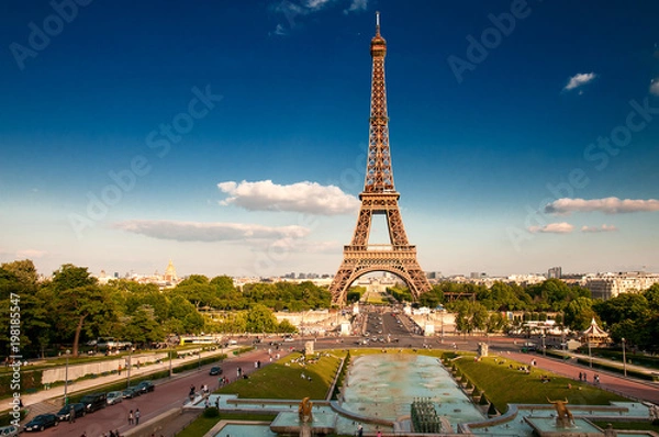 Obraz Fontane a Parigi